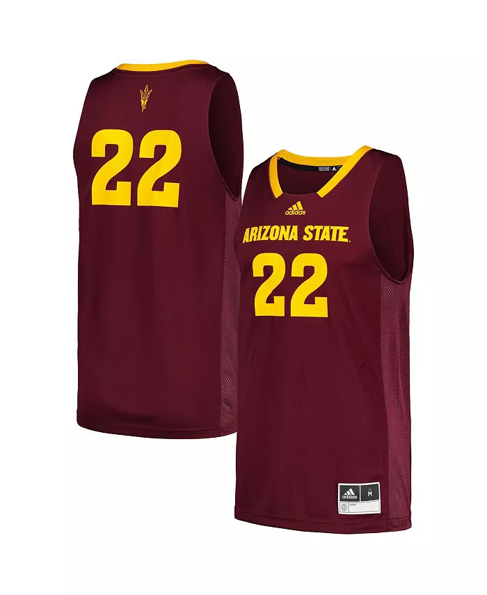 

Мужская баскетбольная майка #22 Maroon Arizona State Sun Devils Swingman adidas