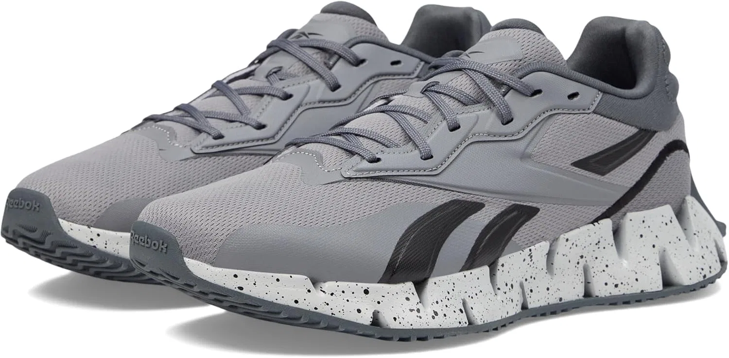 Кроссовки Reebok унисекс Zig Dynamica 4, 2-Pure Grey Black