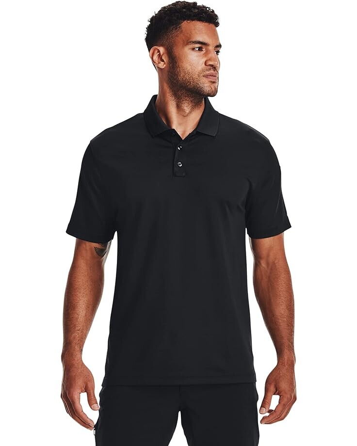 

Поло Under Armour Tac Performance 2.0, цвет Black/Black