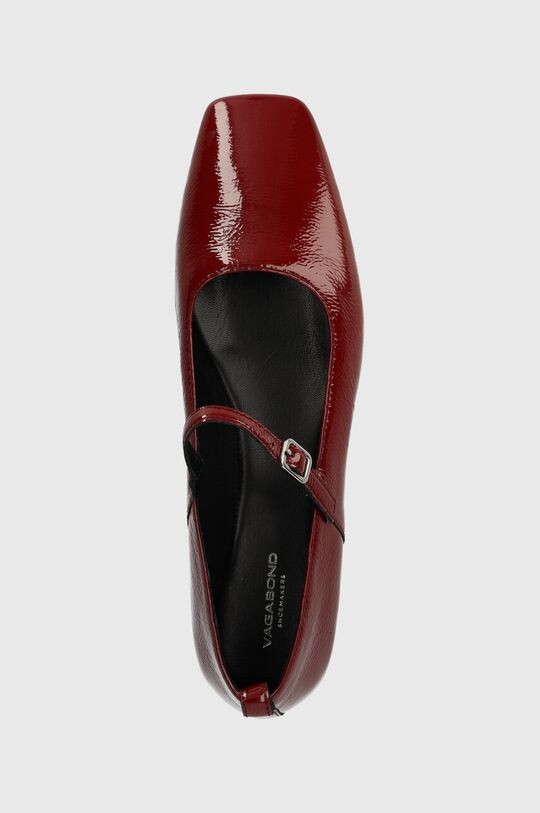 Кожаные балетки DELIA Vagabond Shoemakers, красный — фото 4