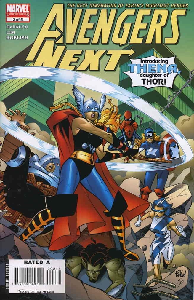 

AVENGERS NEXT #2 (OF 5) (AVENGERS NEXT: THE NEXT GENERATION OF EARTH'S MIGHTIEST HEROES, MARVEL LIMITED SERIES) (Marvel Comics)