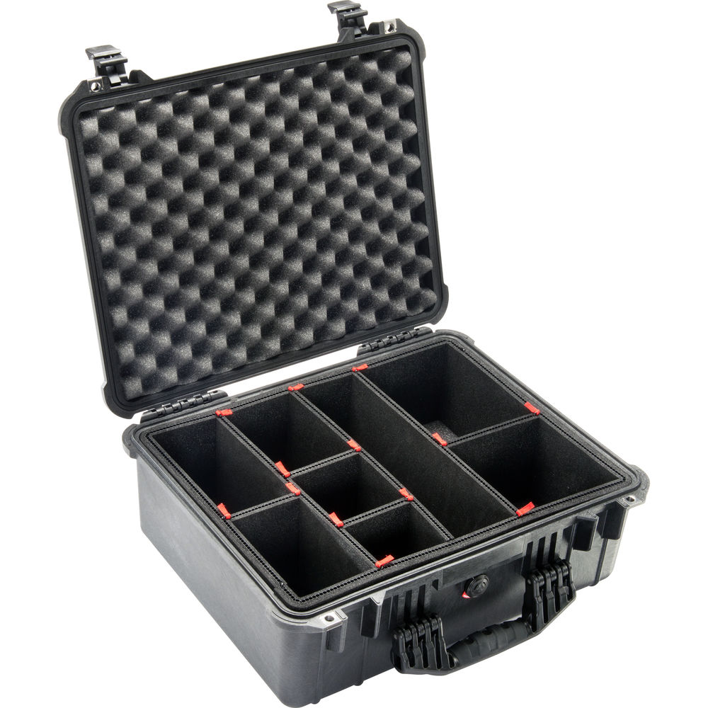 

Защитный чехол Pelican 1550TP с системой разделителей TrekPak (черный)