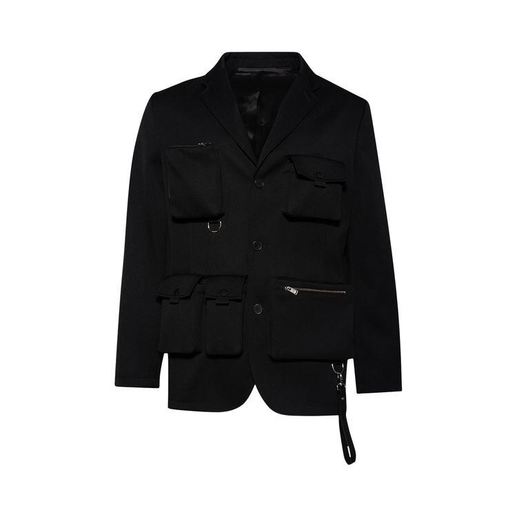 

Куртка Lanvin Multi Pockets Jacket Black, черный