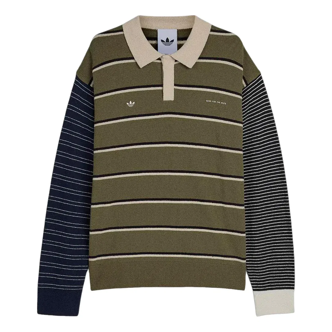 Футболка с длинными рукавами Adidas x SFTM 007, зеленый