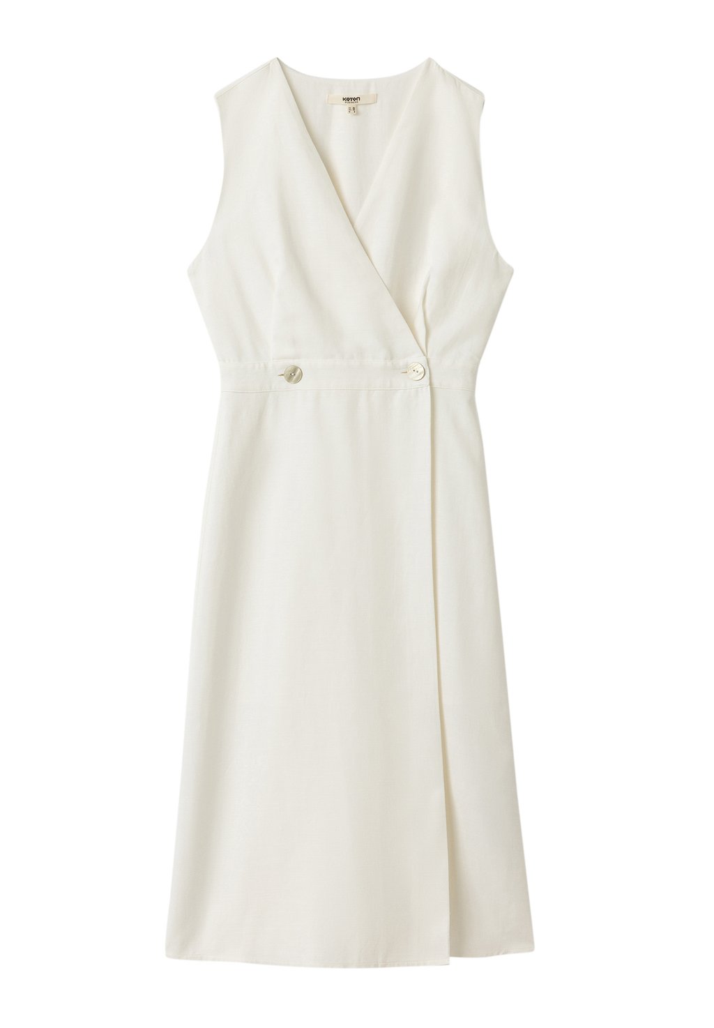 

Платье макси SLEEVELESS Koton, кремовый