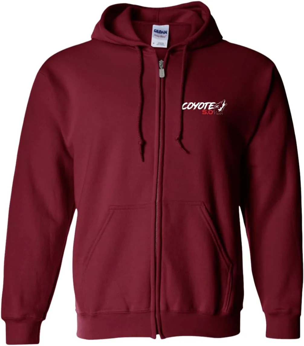 

Мужской свитшот Coyote 5.0 S550 S197 на молнии WheelSpinAddict