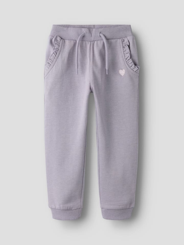 Name it Спортивные штаны NMFVIMA SWE PANT BRU лавандово-серого цвета — фото 3