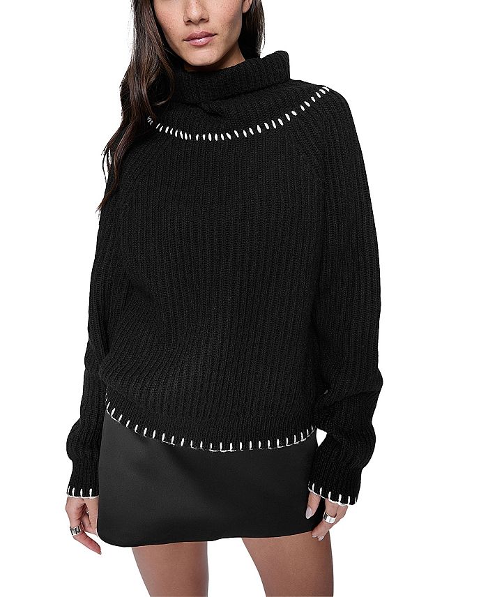 

Свитер с узором «Харлоу Стич» Rebecca Minkoff, черный