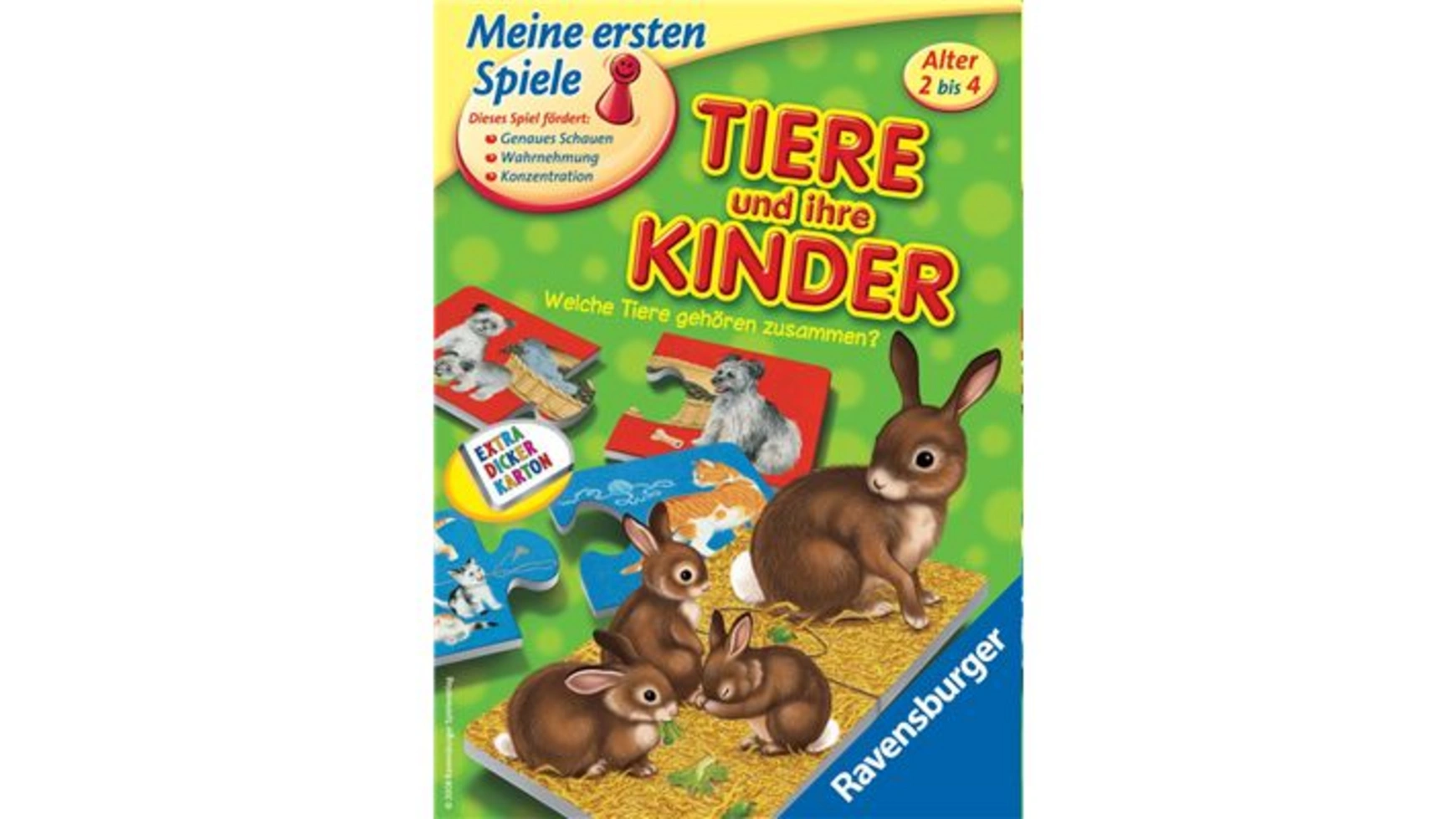 

Ravensburger Spiele животные и их дети