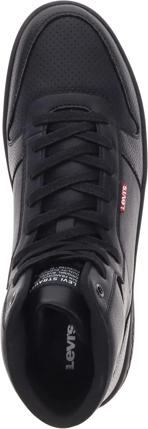 Мужские кроссовки Levi's Drive Hi, черный — фото 3