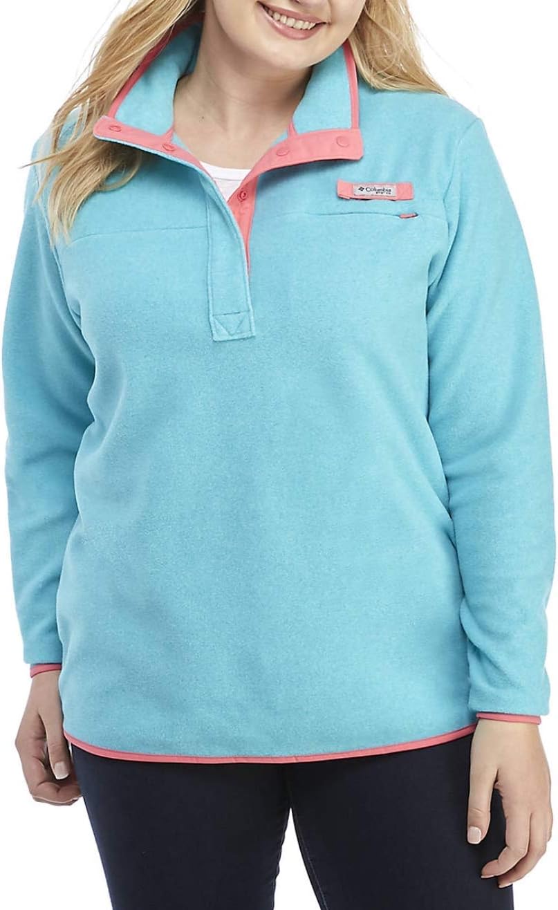 

Columbia Sportswear Женская Флисовая Толстовка Harborside (Plus Size), Geyser Heather