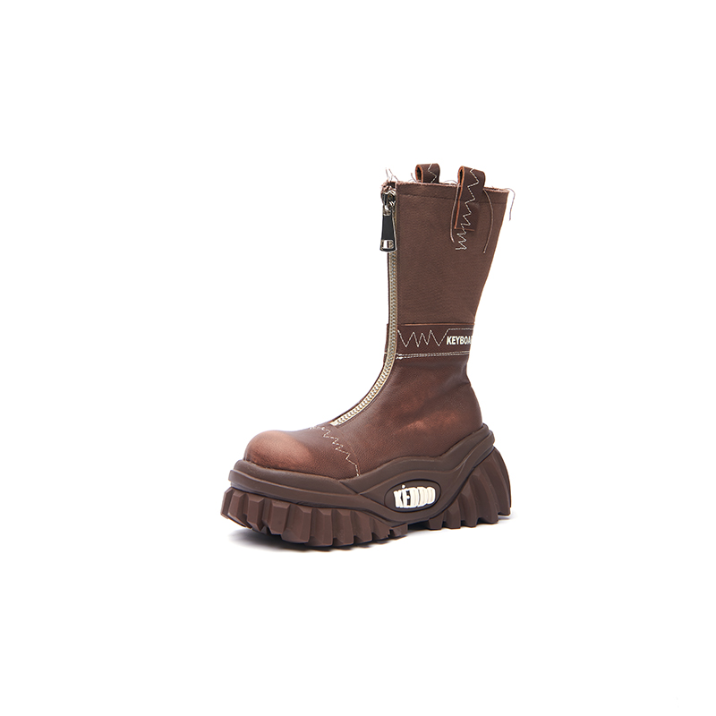 KEDDO Клавиатуры Туфли Ботильоны Женские Винтаж Коричневый, цвет Vintage Brown — фото 2
