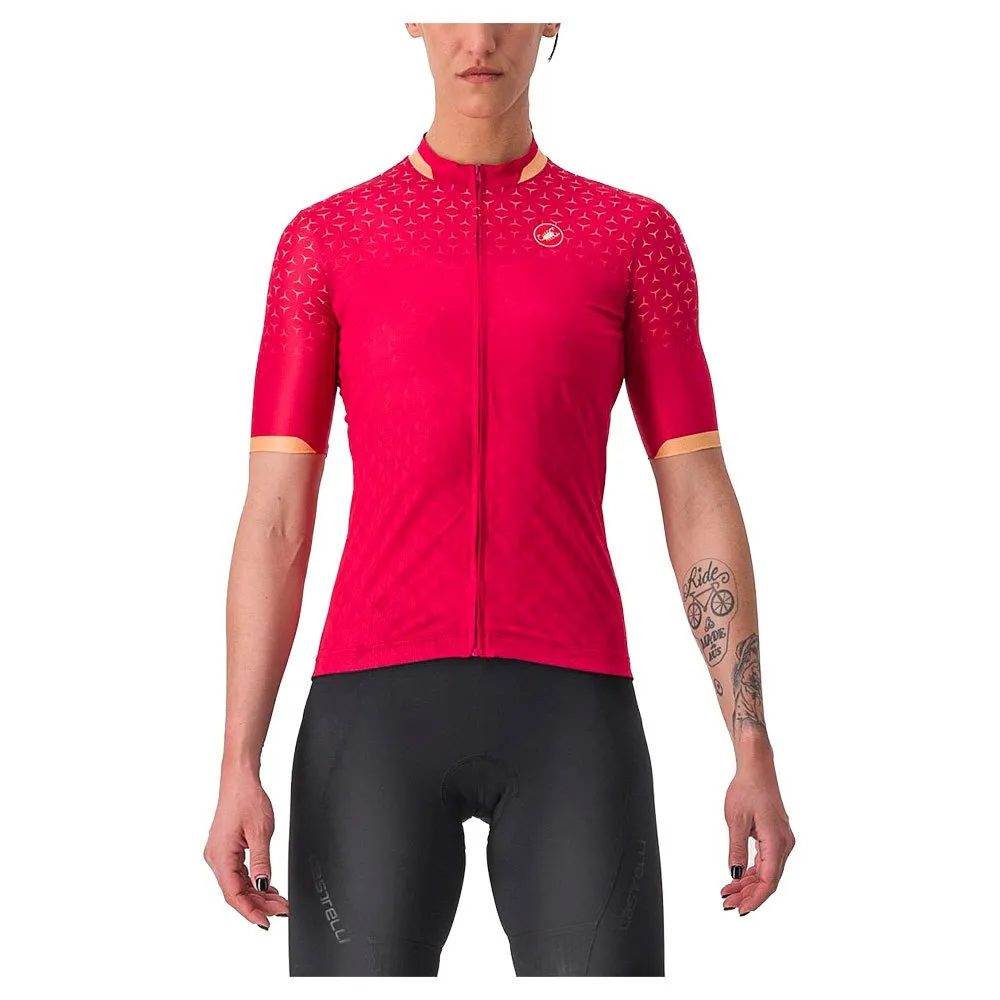 

Джерси с коротким рукавом Castelli Pezzi, красный