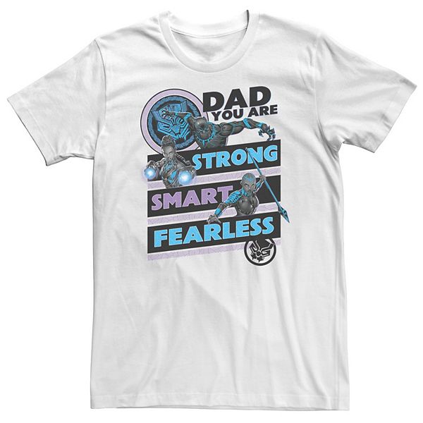 

Футболка Big & Tall Black Panther Dad You Are Marvel