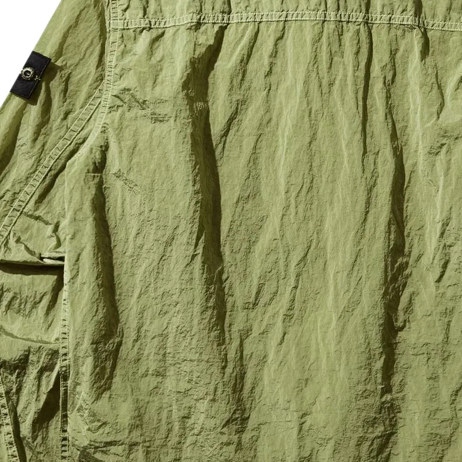 Stone Island Zip-Up Regular-Fit Overshirt — фото 4