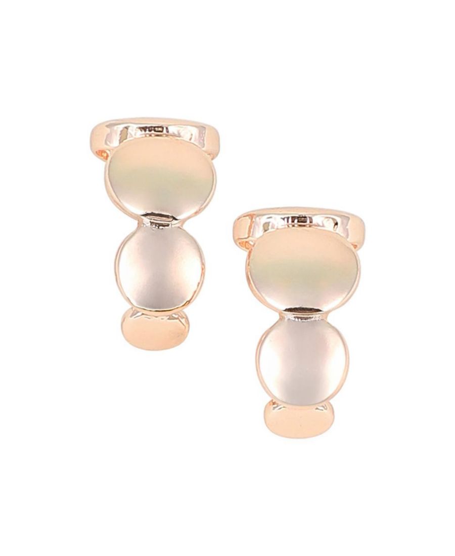 

Женские серьги-кольца The Orb Hoop Earrings - розовое золото SOHI, Gold