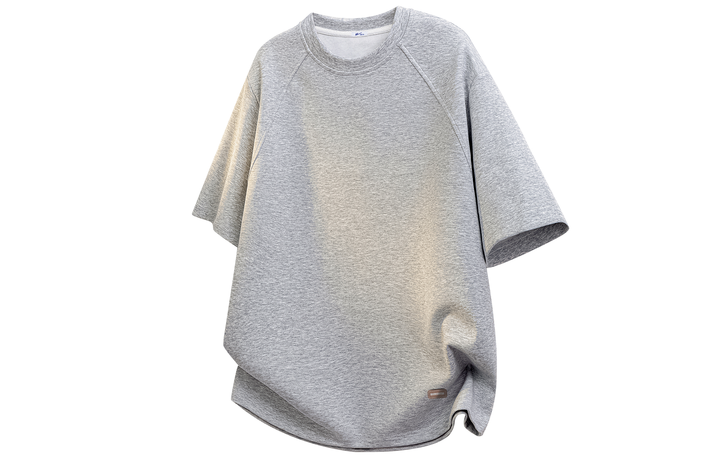 

Футболка Unisex Crew Neck Moderate Straight Fit WARRIOR, heather серый[free diy badge]