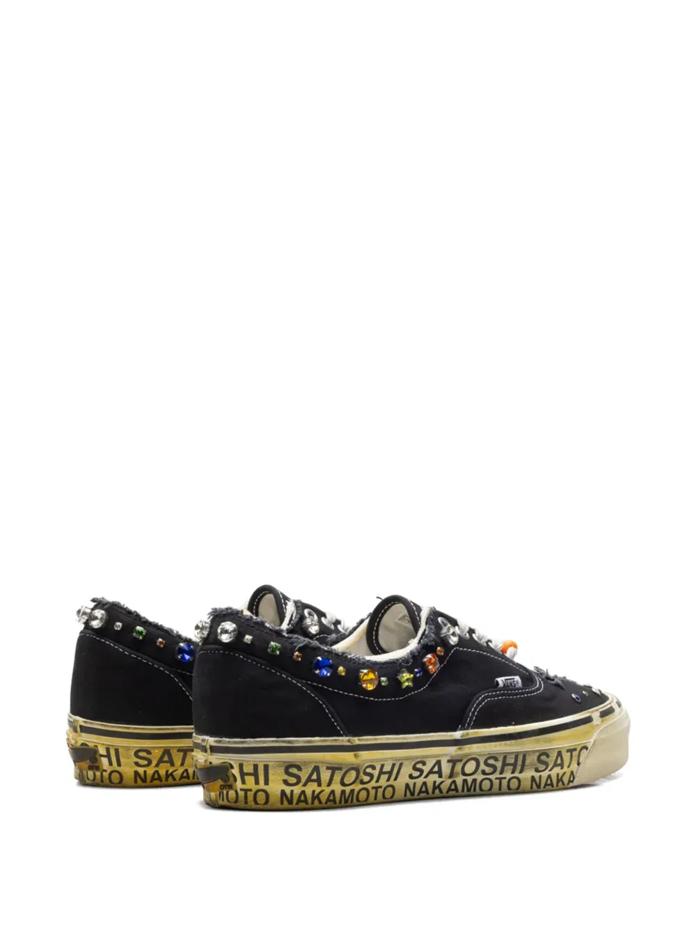 Кроссовки X satoshi nakamoto otw Era 95 Lucky Charm Vans, черный — фото 3