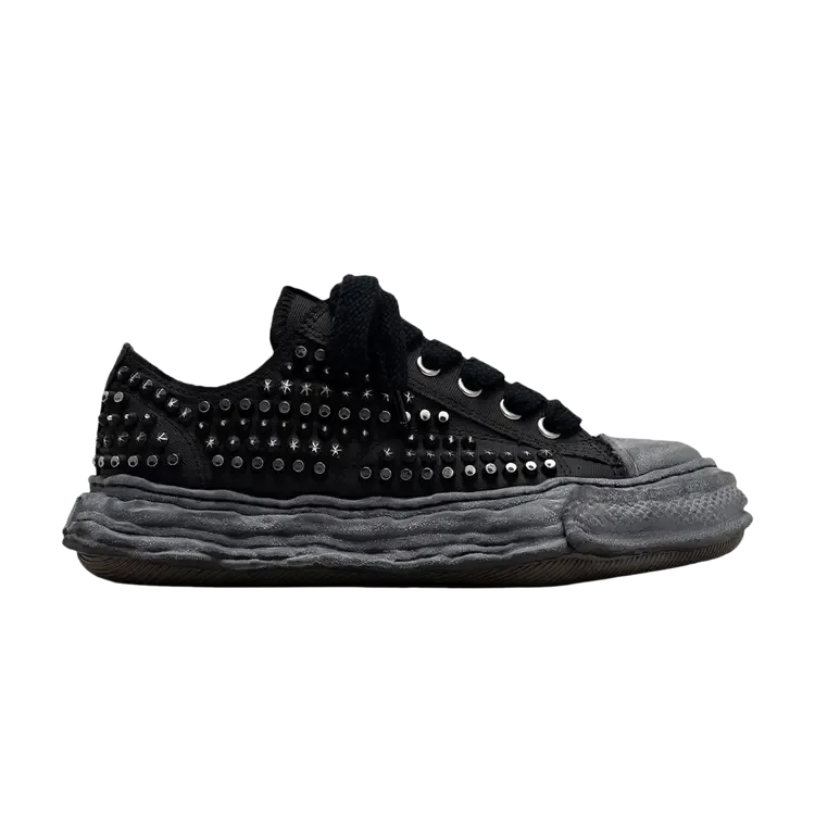 Maison Mihara Yasuhiro Peterson23 Og Sole Studded Canvas Low 'Black'