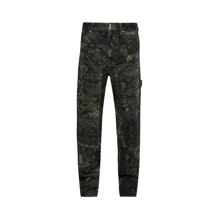 

Брюки Givenchy Carpenter Denim Trousers, коричневый