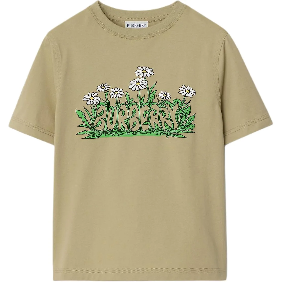 Burberry Футболка Orion бежевая детская