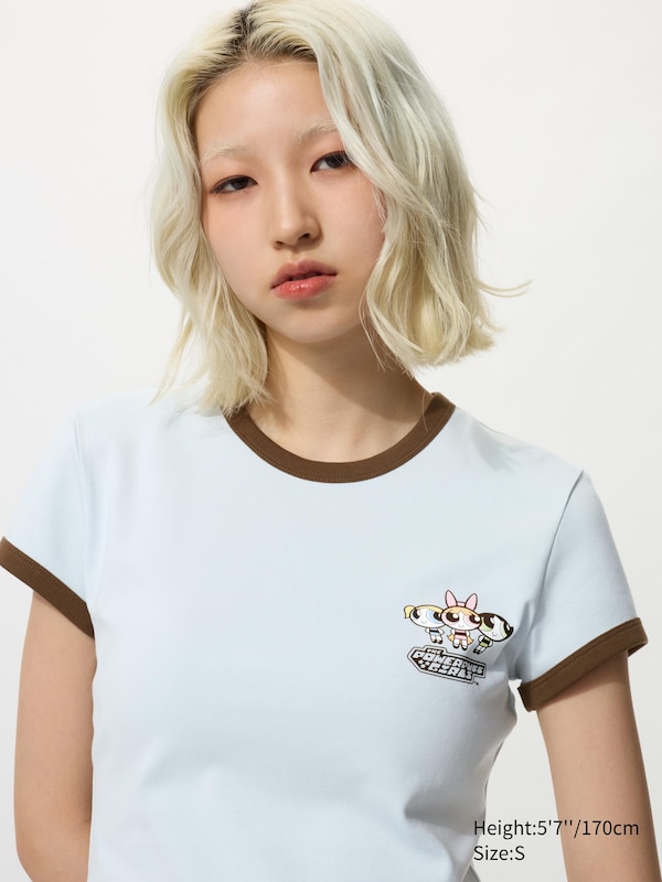 

Футболка UT Cheerful Characters Uniqlo, 60 light blue, Синий, Футболка UT Cheerful Characters Uniqlo, 60 light blue