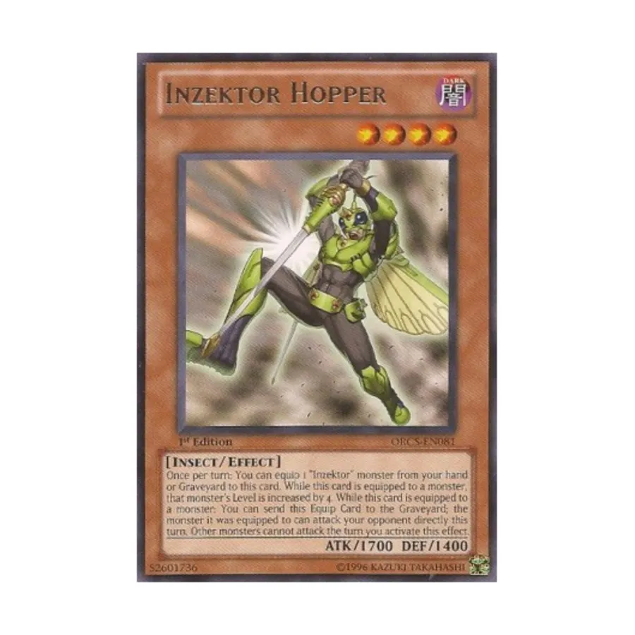 

CCG Инзектор Хоппер (Редкий), Yu-Gi-Oh - Order of Chaos - Singles