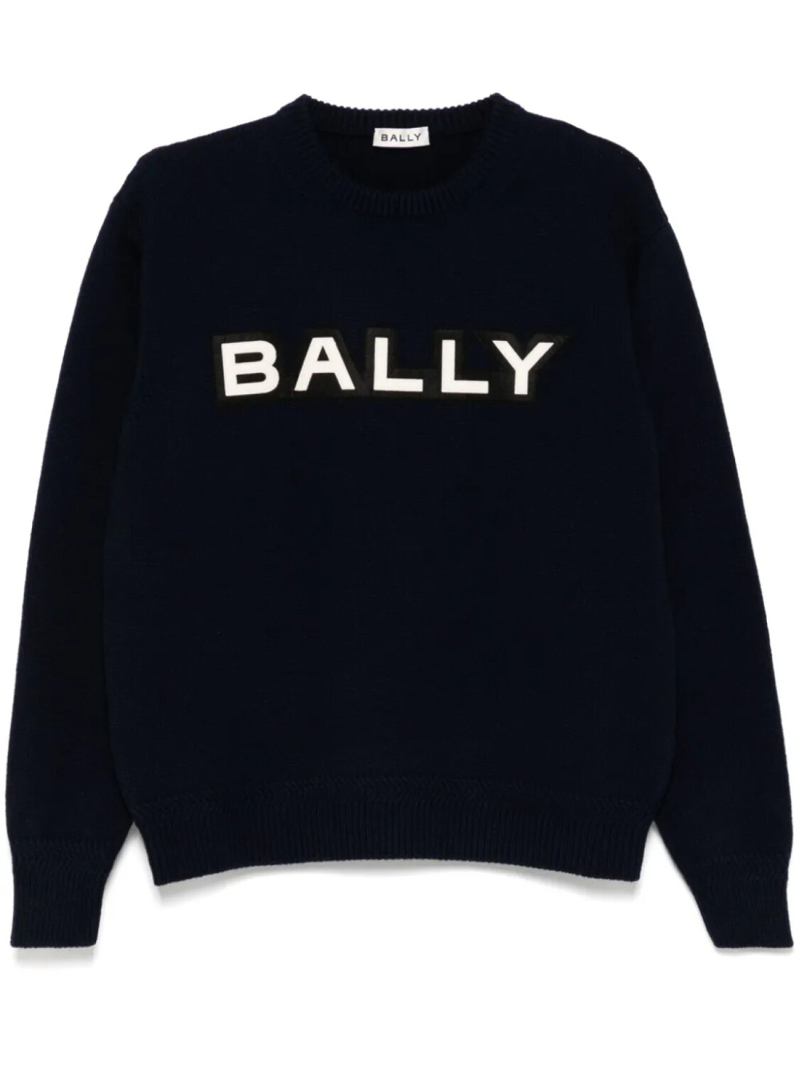 

Джемпер с нашивкой-логотипом Bally, синий