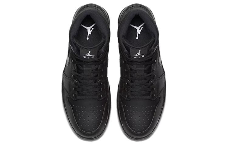 Кроссовки Jordan Air Jordan 1 Vintage 554724-034, черный — фото 4