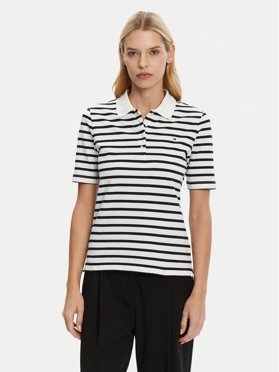 

Рубашка поло стандартный крой 1985 WW0WW43224 Tommy Hilfiger, синий