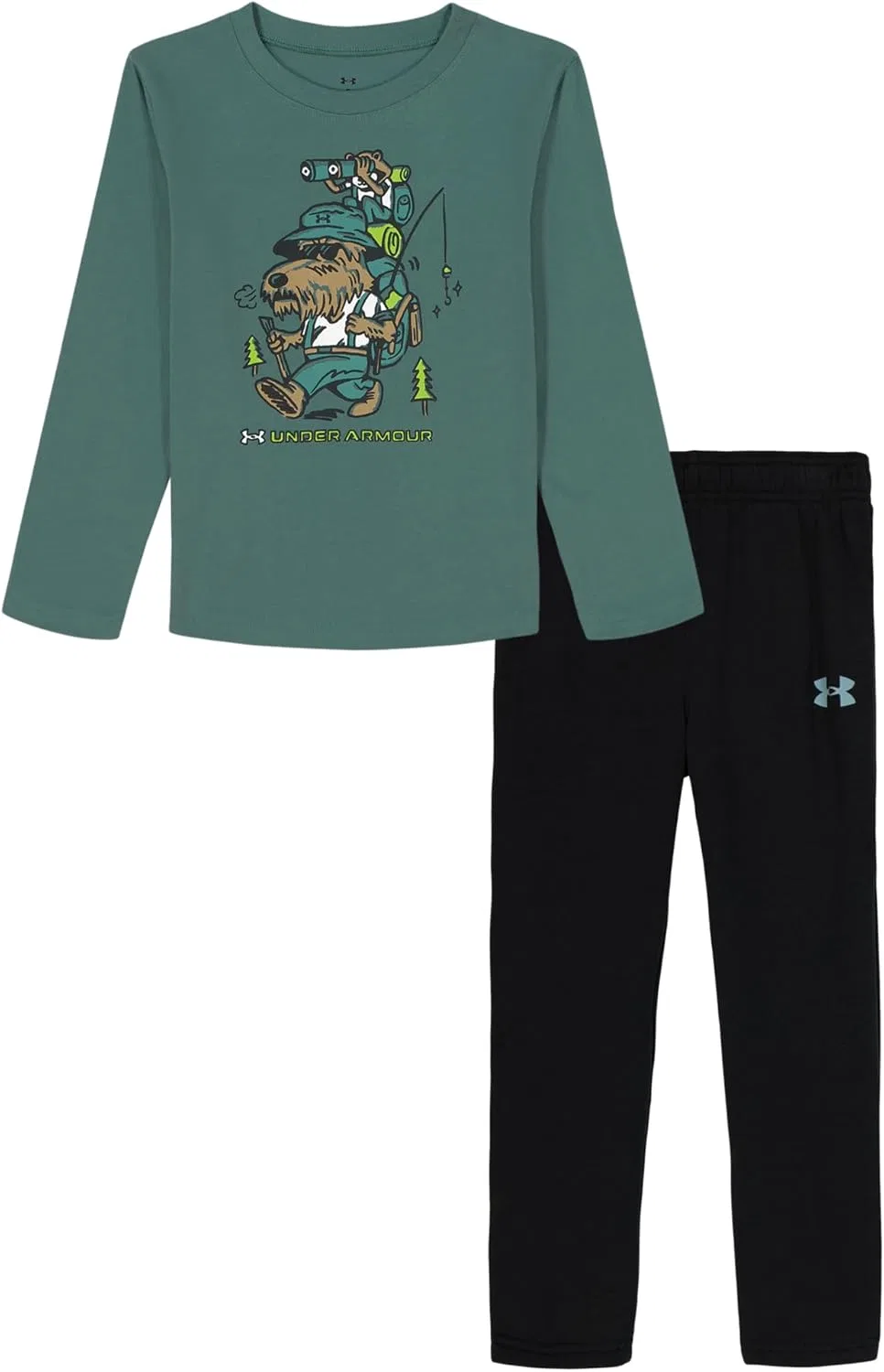 Детский спортивный комплект из футболки и штанов Under Armour, синий