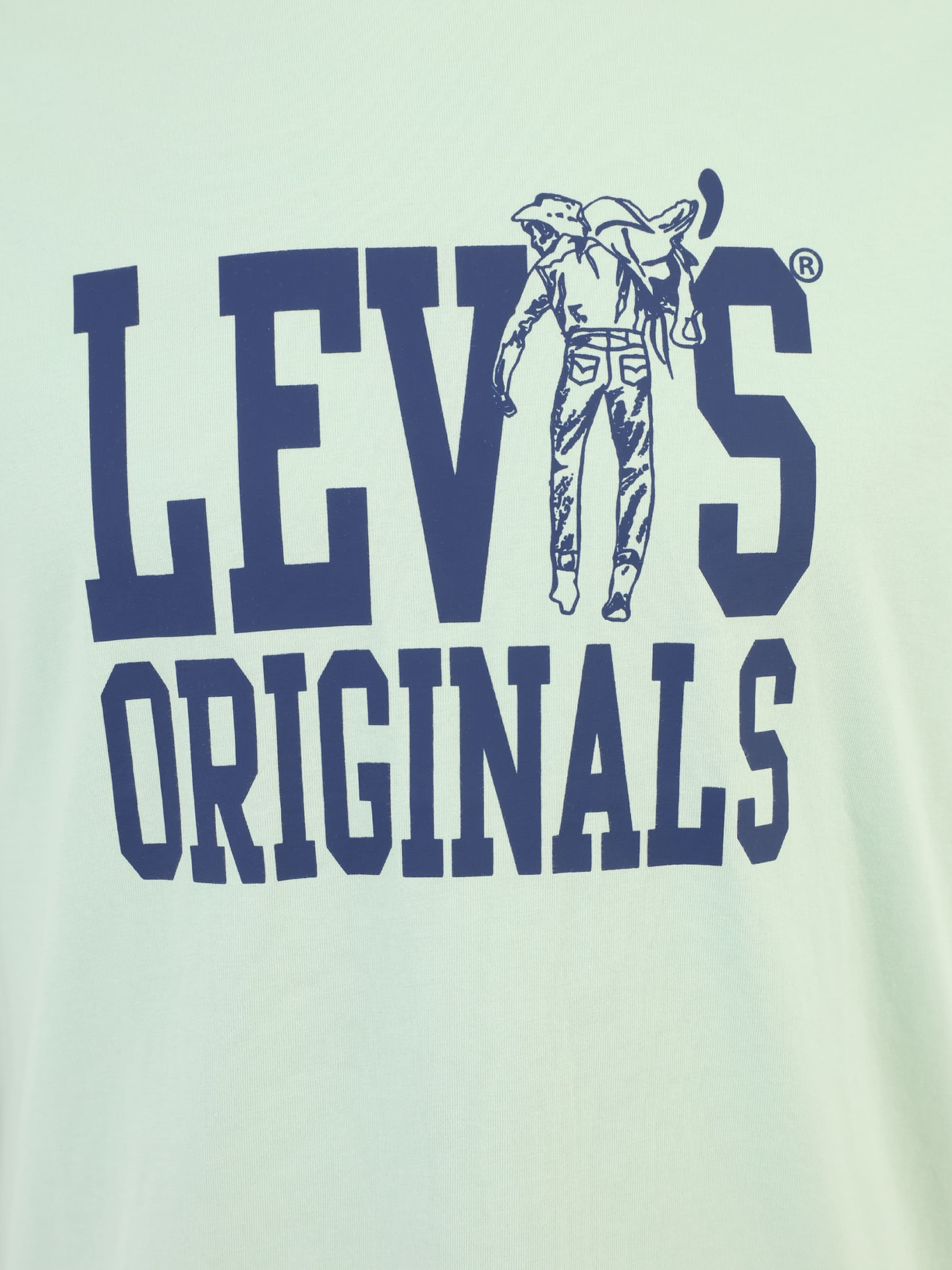 LEVI'S  Футболка в светло-зеленом цвете — фото 3