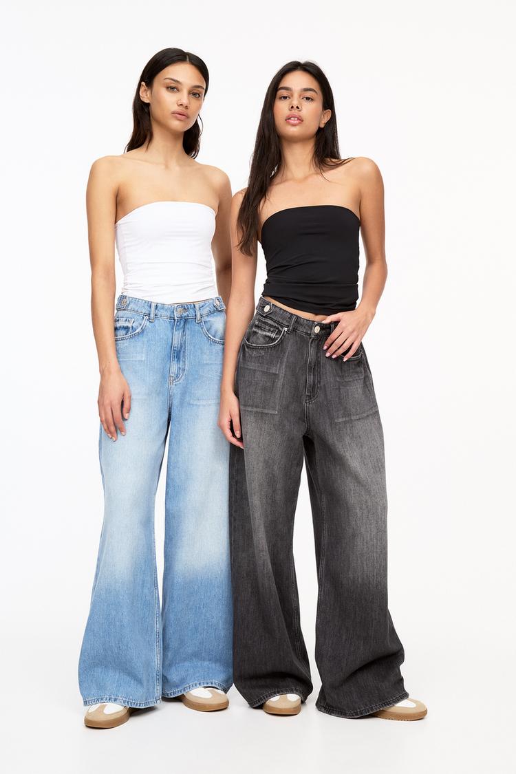 

Упаковка из 2 топов без бретелек Pull And Bear, мультиколор