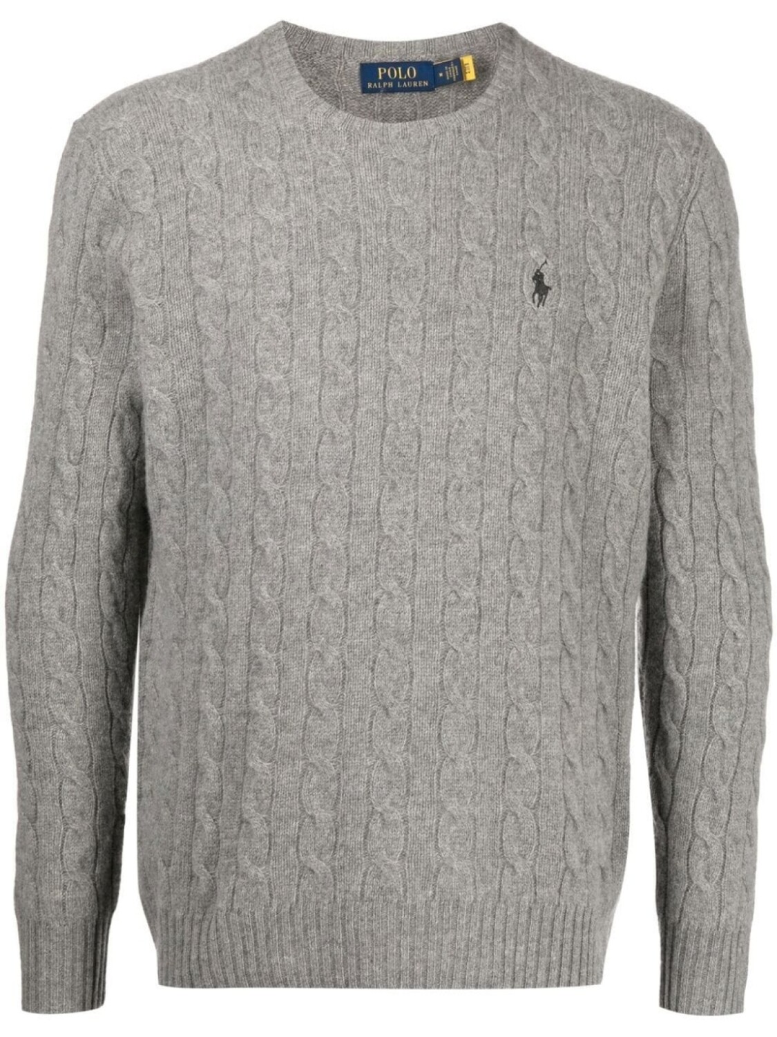 

Polo Ralph Lauren джемпер фактурной вязки, серый