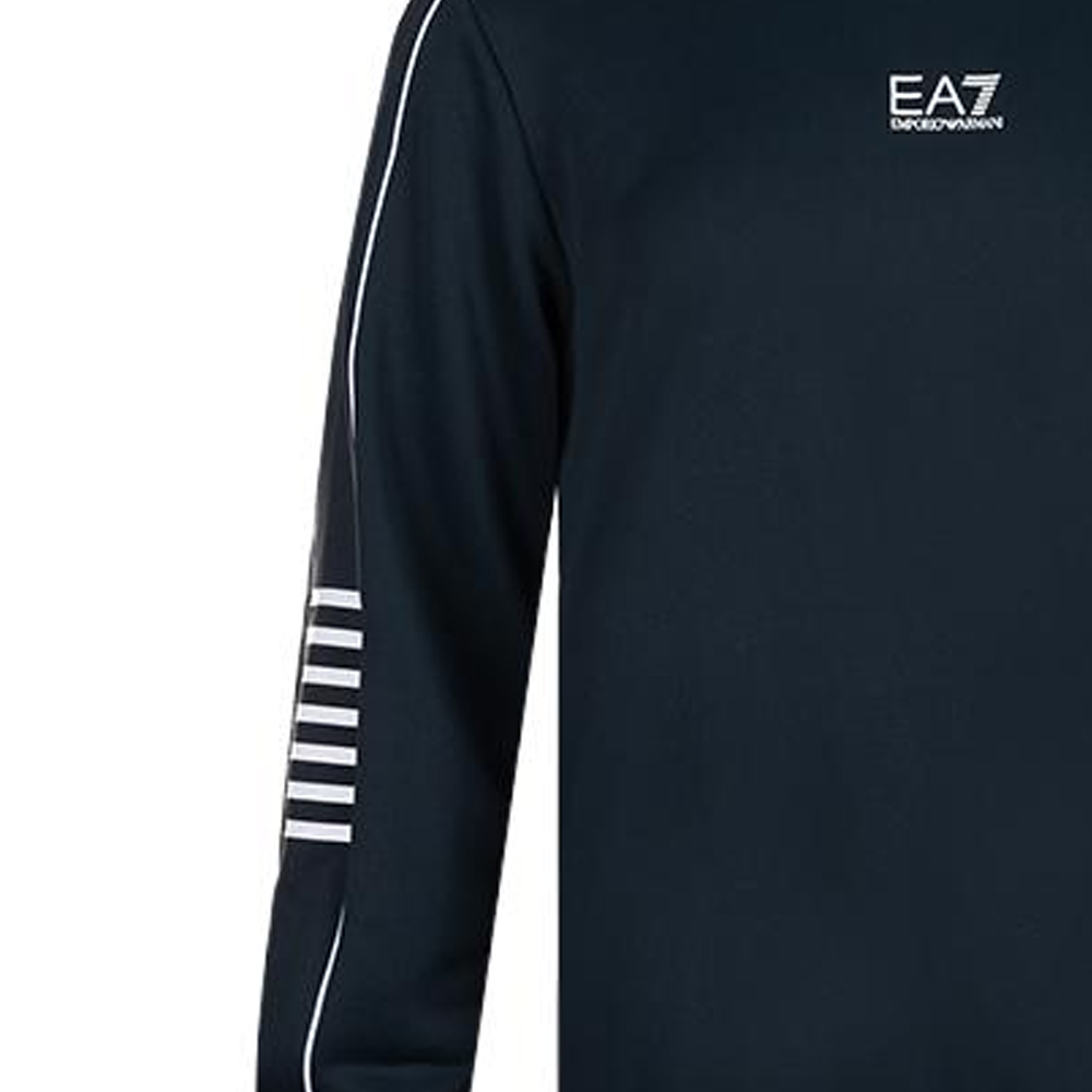Свитер мужской серый EMPORIO ARMANI, синий — фото 3