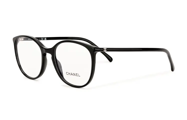 

Женская оправа для очков Chanel, черный