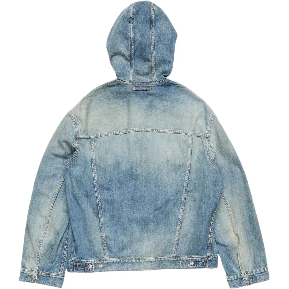 Джинсовая куртка SS26 Unisex Acne Studios, Denim Blue — фото 3