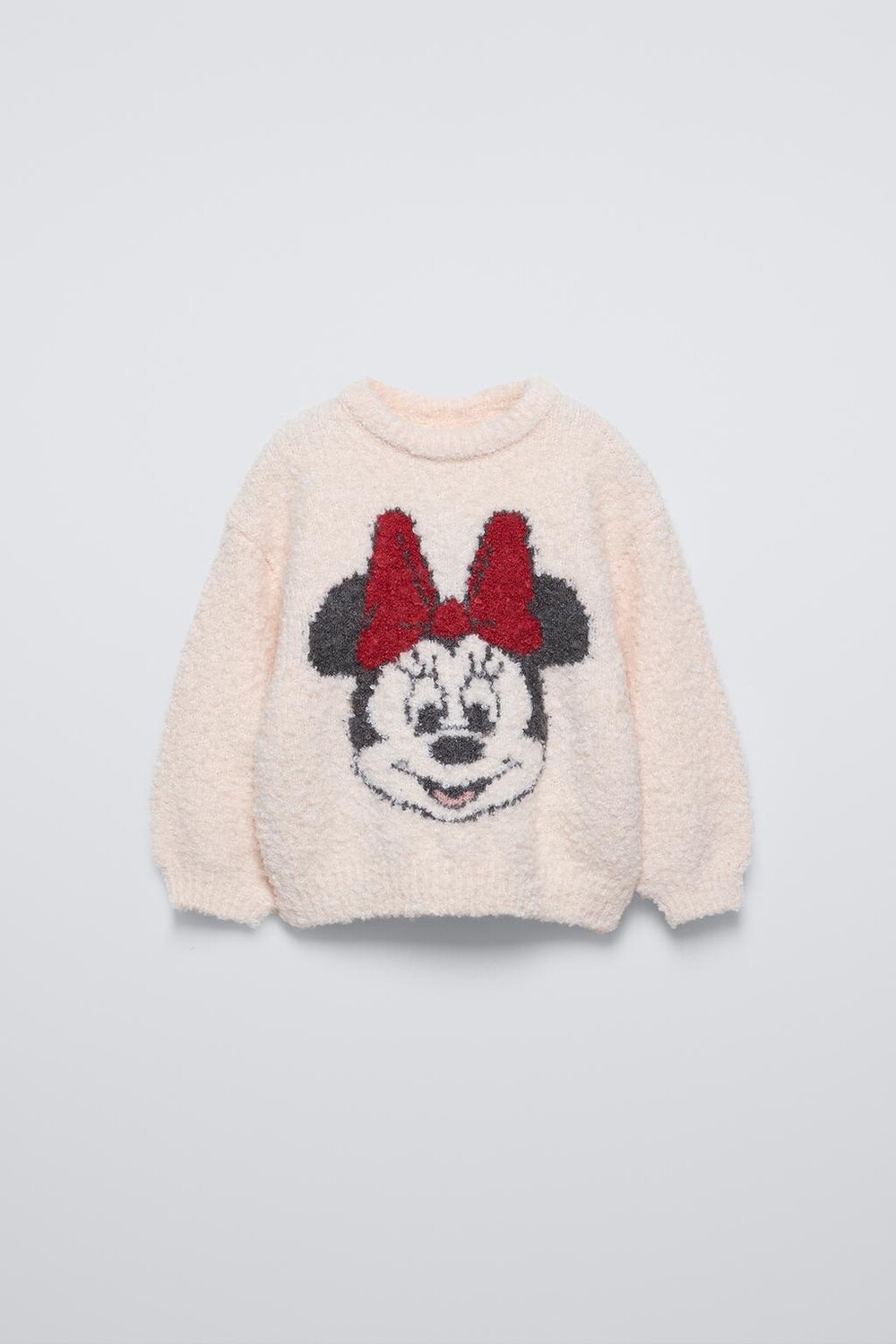 

Вязаный свитер минни маус disney ZARA, экрю
