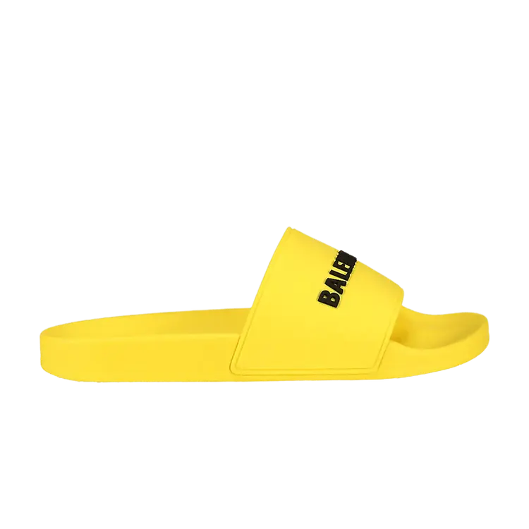 

Кроссовки Balenciaga Pool Slides Yellow Black, желтый