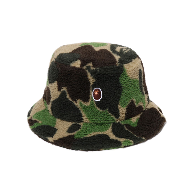 

A BATHING APE Бейсболка Bape Abc Camo Boa Fleece, Green GRX