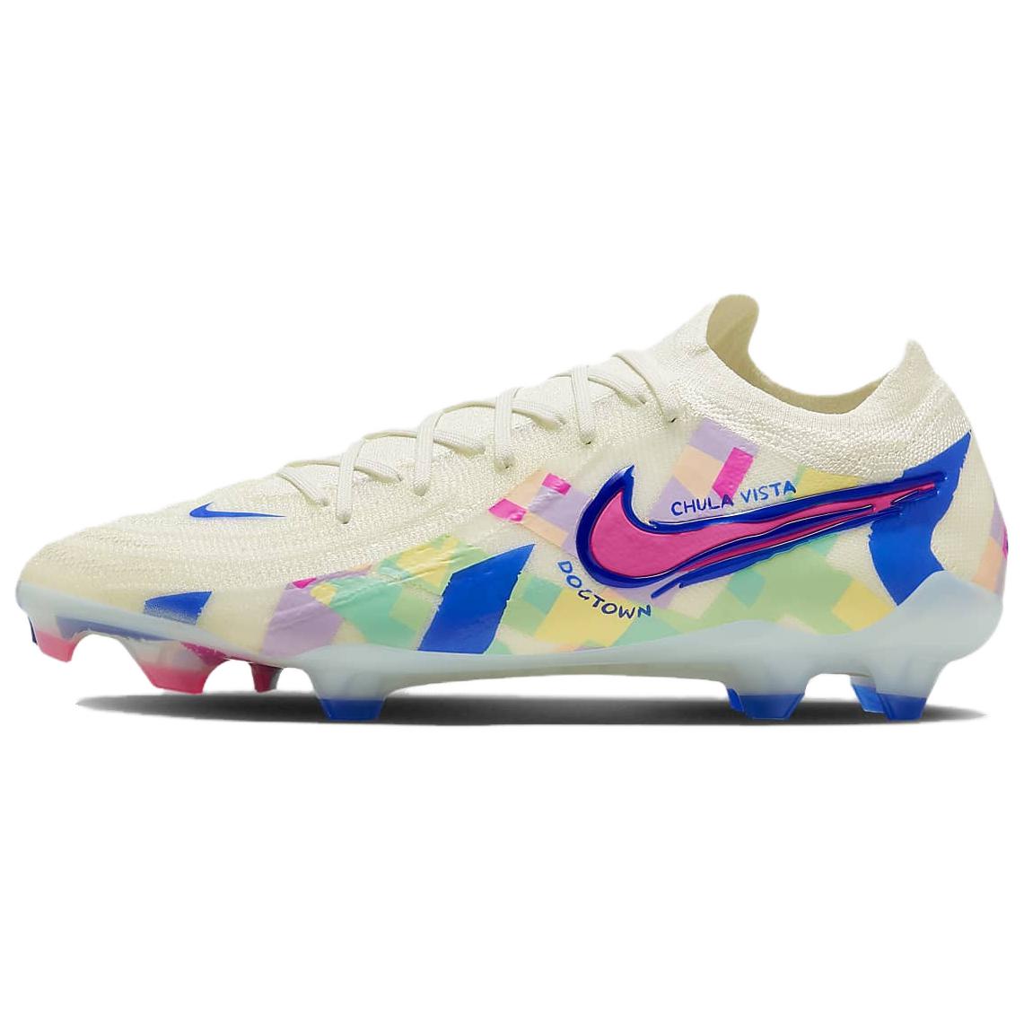 

Nike Phantom GX Футбольные бутсы унисекс, Sail White/Racing Blue