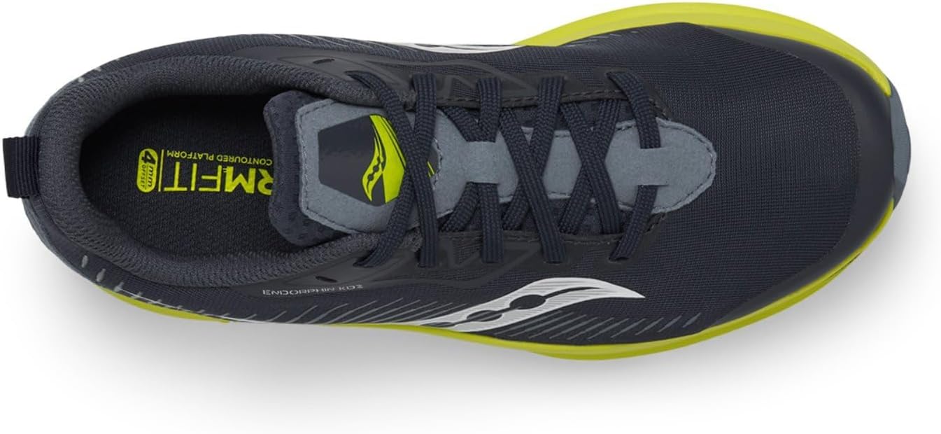 Детские кроссовки Saucony Endorphin для детей и подростков, темно-синий — фото 2