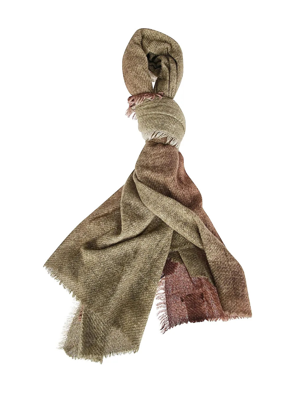 

Шарф Pablita с бахромой Faliero Sarti, коричневый