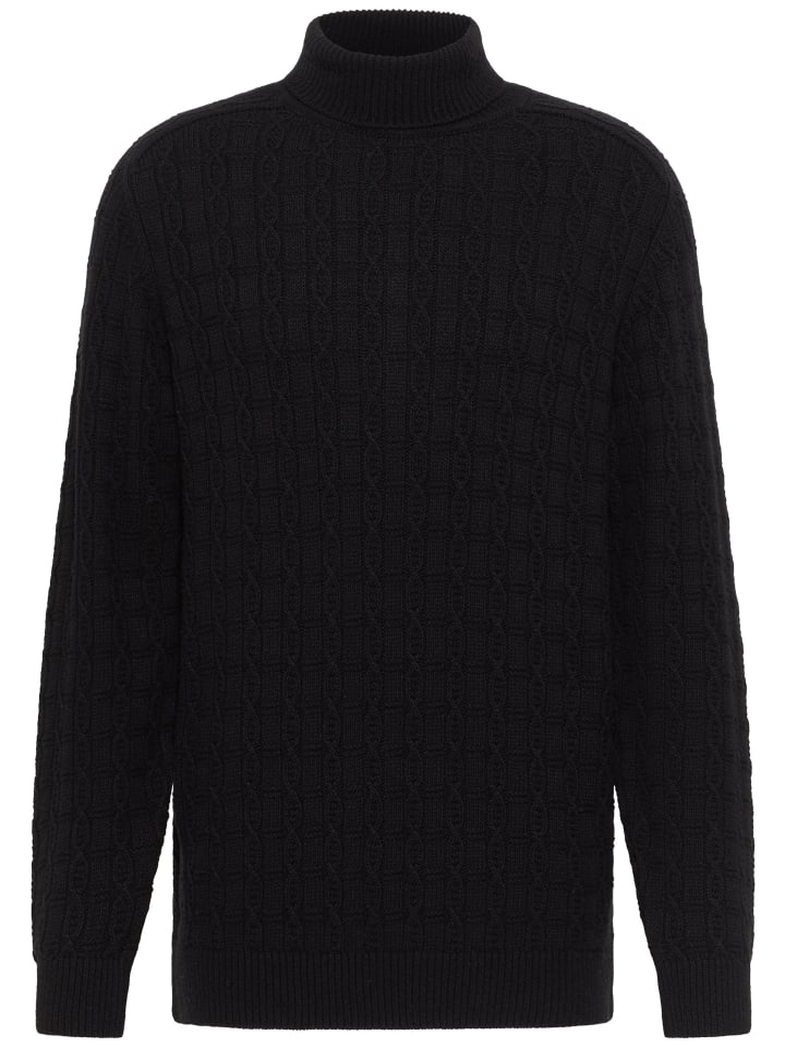 

Eterna Черный вязаный свитер