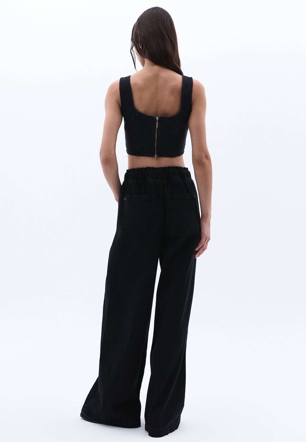 

Расклешенные джинсы HIGH WAIST MIT BEIN FORM OXXO, черный