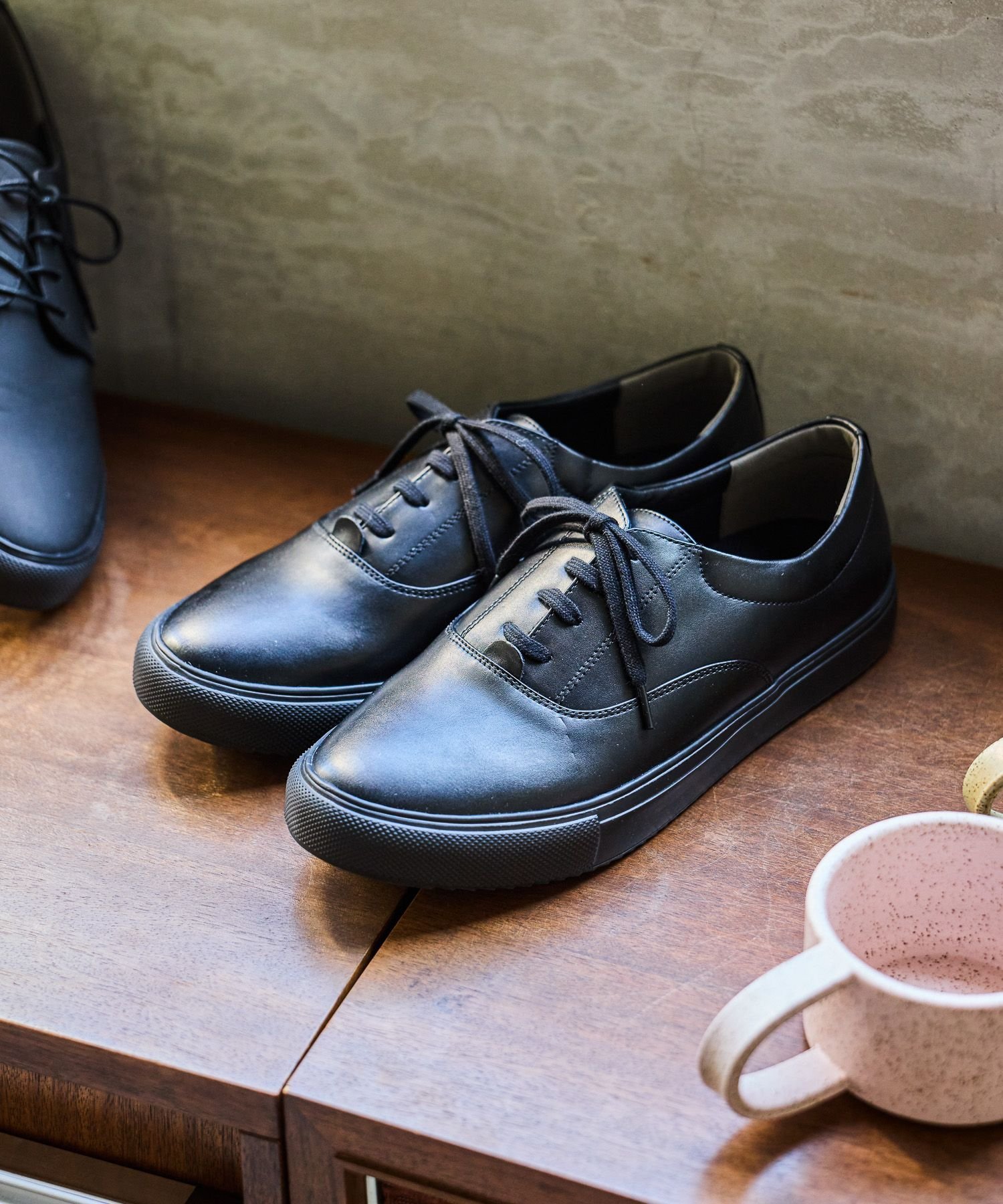 Разноцветные кроссовки из искусственной кожи Relaxation/598288 GLOBAL WORK, Loafers Black 17 — фото 2