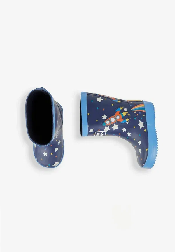 Детские туфли Jojo Maman Bébé, модель navy blue rocket, темно-синий — фото 3
