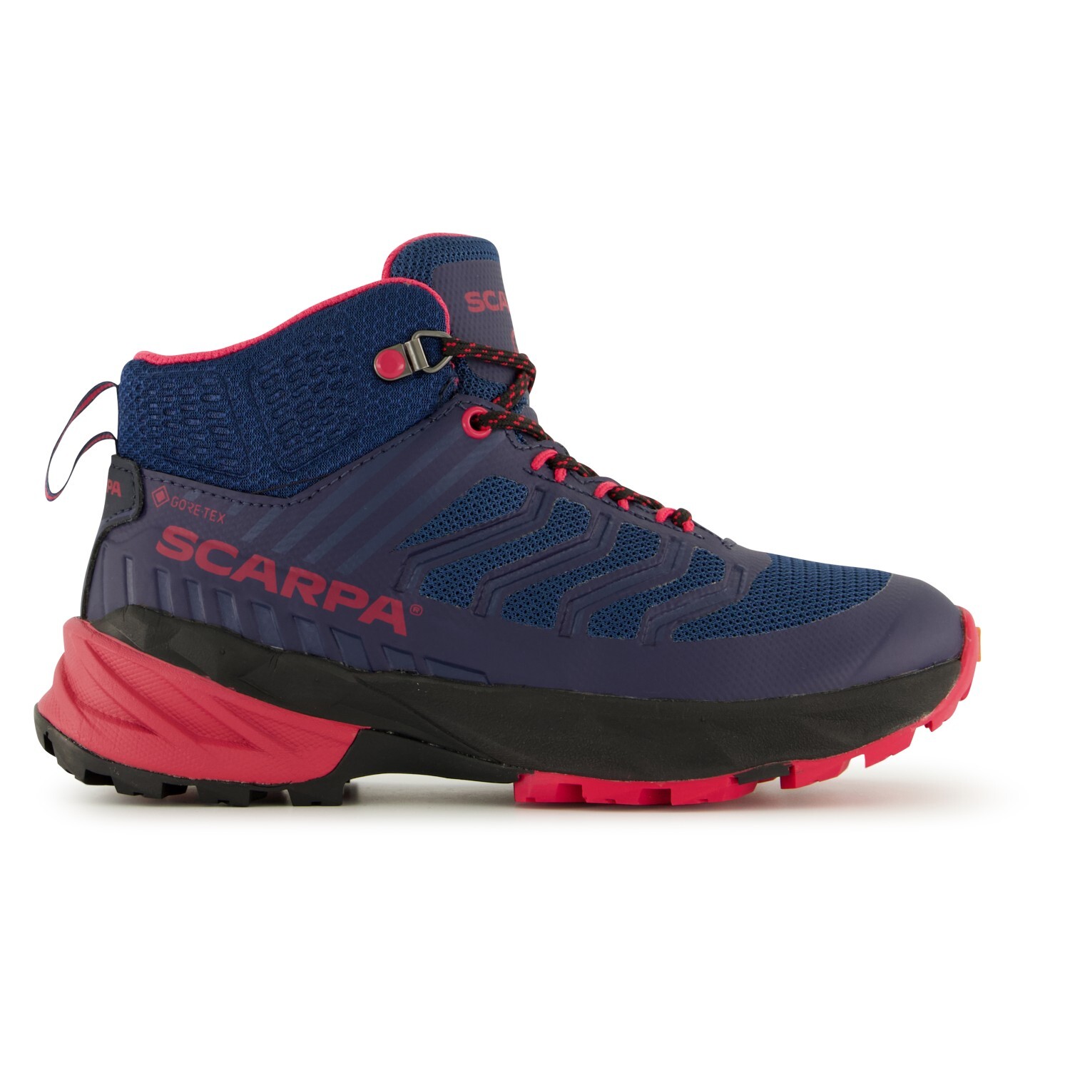 

Ботинки для прогулки Scarpa Kid's Rush Mid GTX, цвет Blue/Fuxia