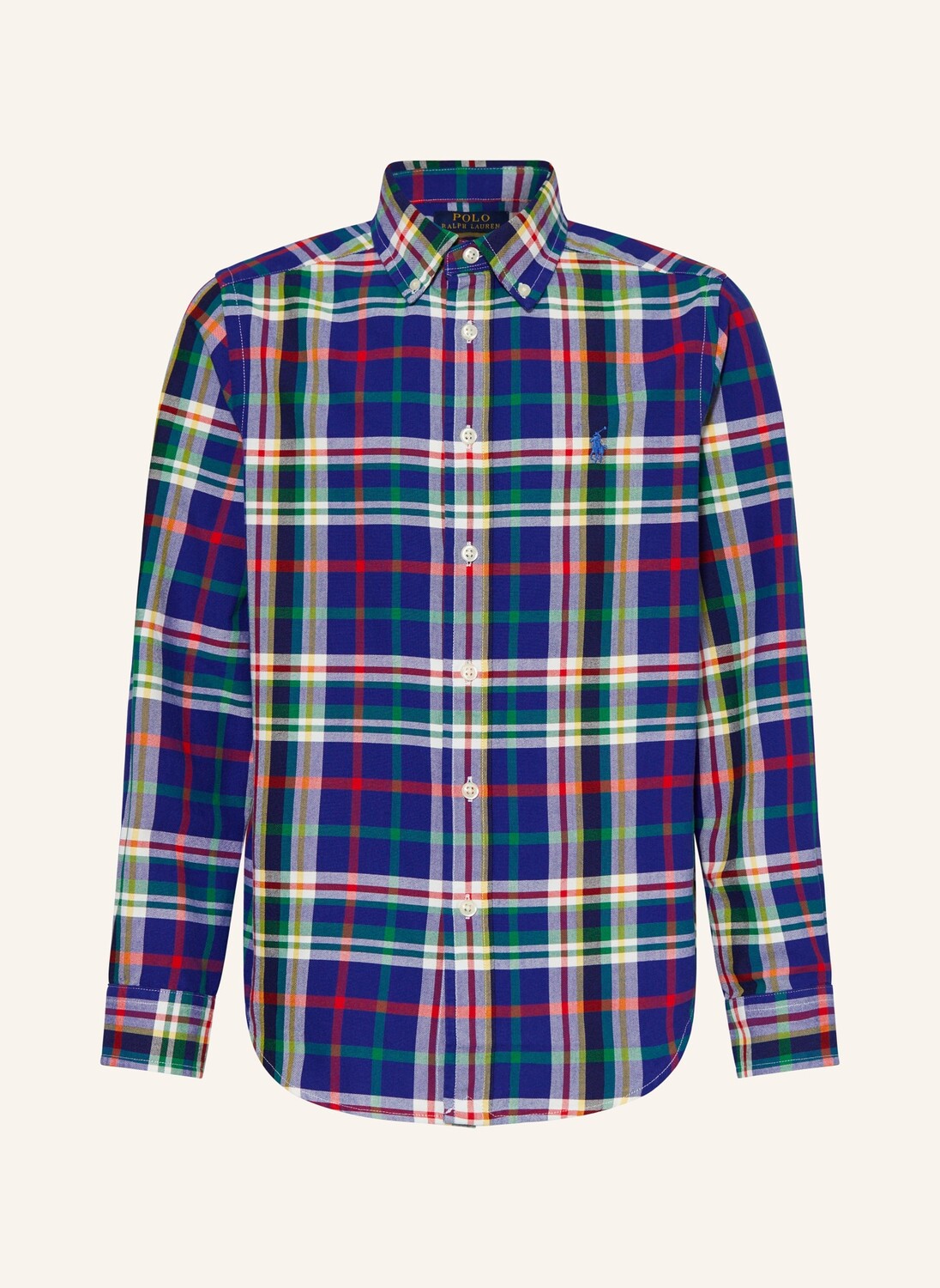 

Рубашка Polo Ralph Lauren, синий