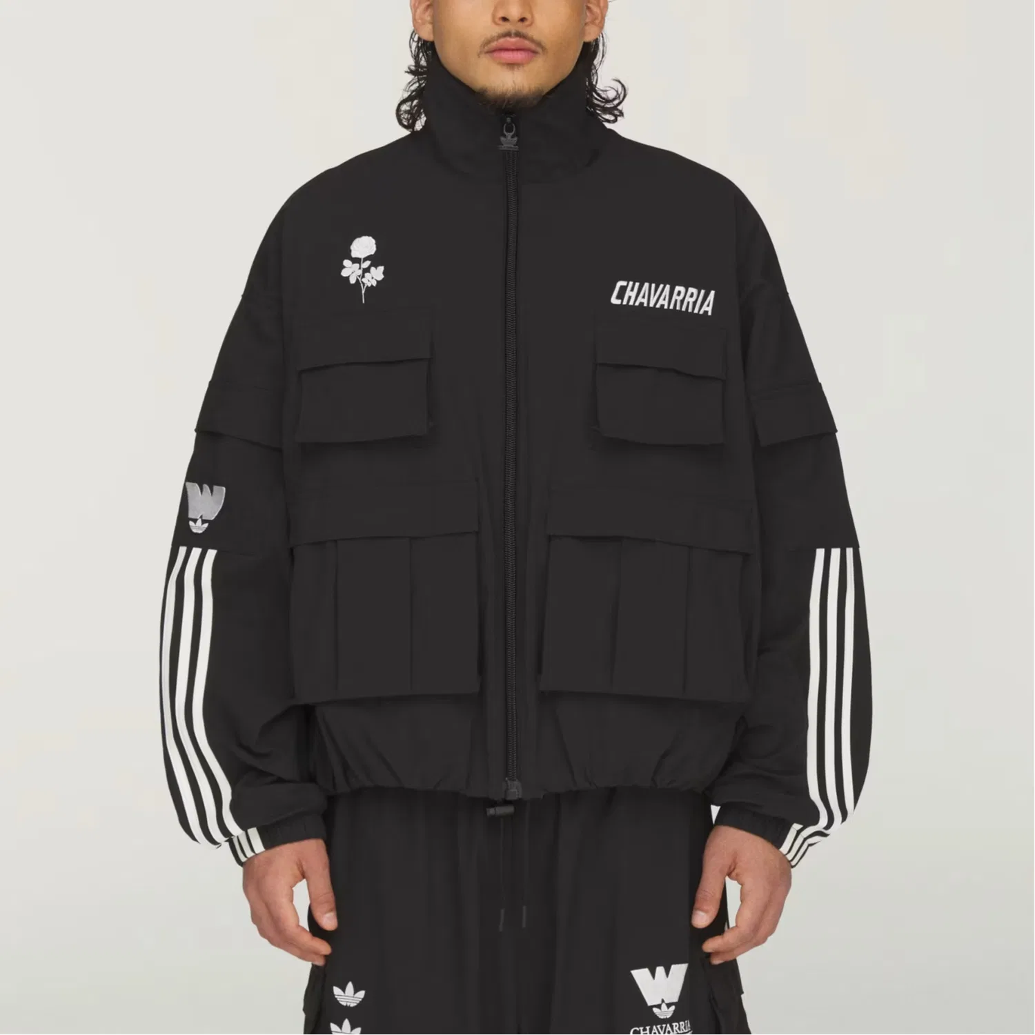 Куртка Adidas Originals x Willy Chavarria Track, черный